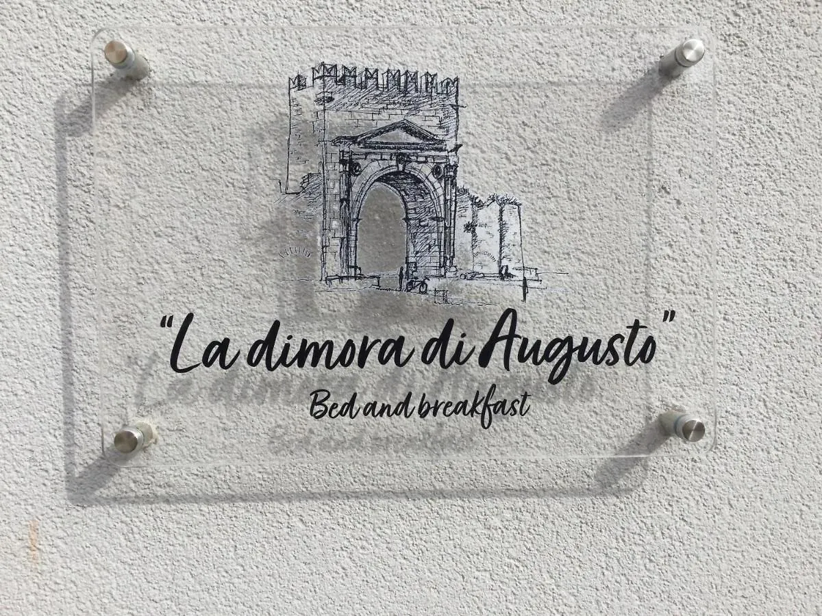 Nocleg ze śniadaniem Bed and Breakfast La Dimora Di Augusto Rimini Włochy